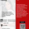  A flyer for Mandt training facilitated by Charles Hicklyn. The training includes Relational Training on 3/25/25 and Technical Training on 3/26/25, with both dates being mandatory. The sessions run from 9 AM to 4 PM, in person. This is not a Mandt instruc