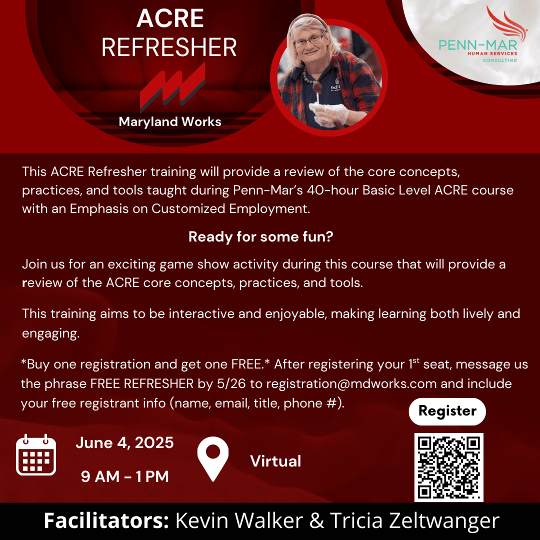 course flyer for 6/4 ACRE Refresher - More info below