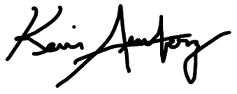 Handwritten signature that reads ‘Kevin Armstrong.’
