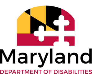 Maryland Department of Disabilities transparent background logo