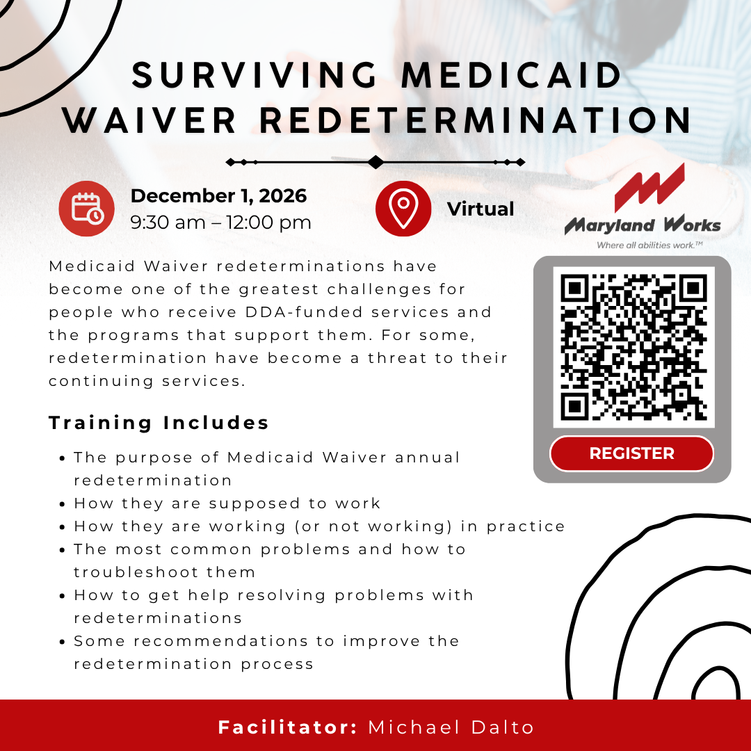 Surviving Medicaid Waiver Redeterminations