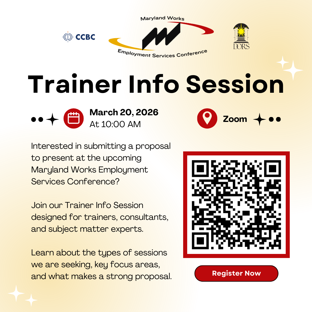 Employment Services Conference – Trainer Info Session